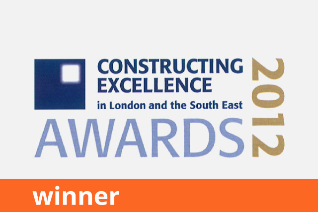 Constructing Excellence Awards, Building Performance, Winner 2012