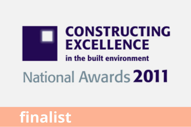 Constructing Excellence Awards, Innovation, Finalist 2011