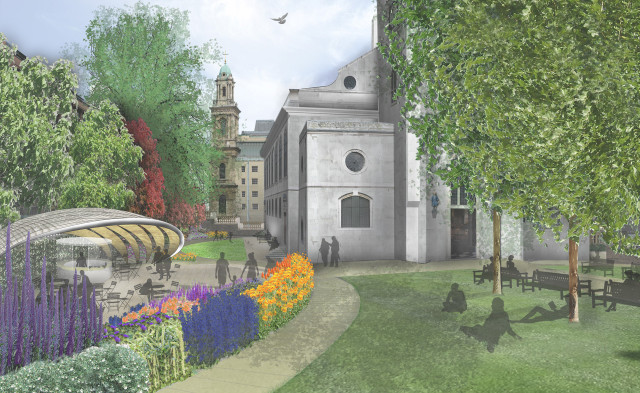 St Andrews Garden & Holborn Circus