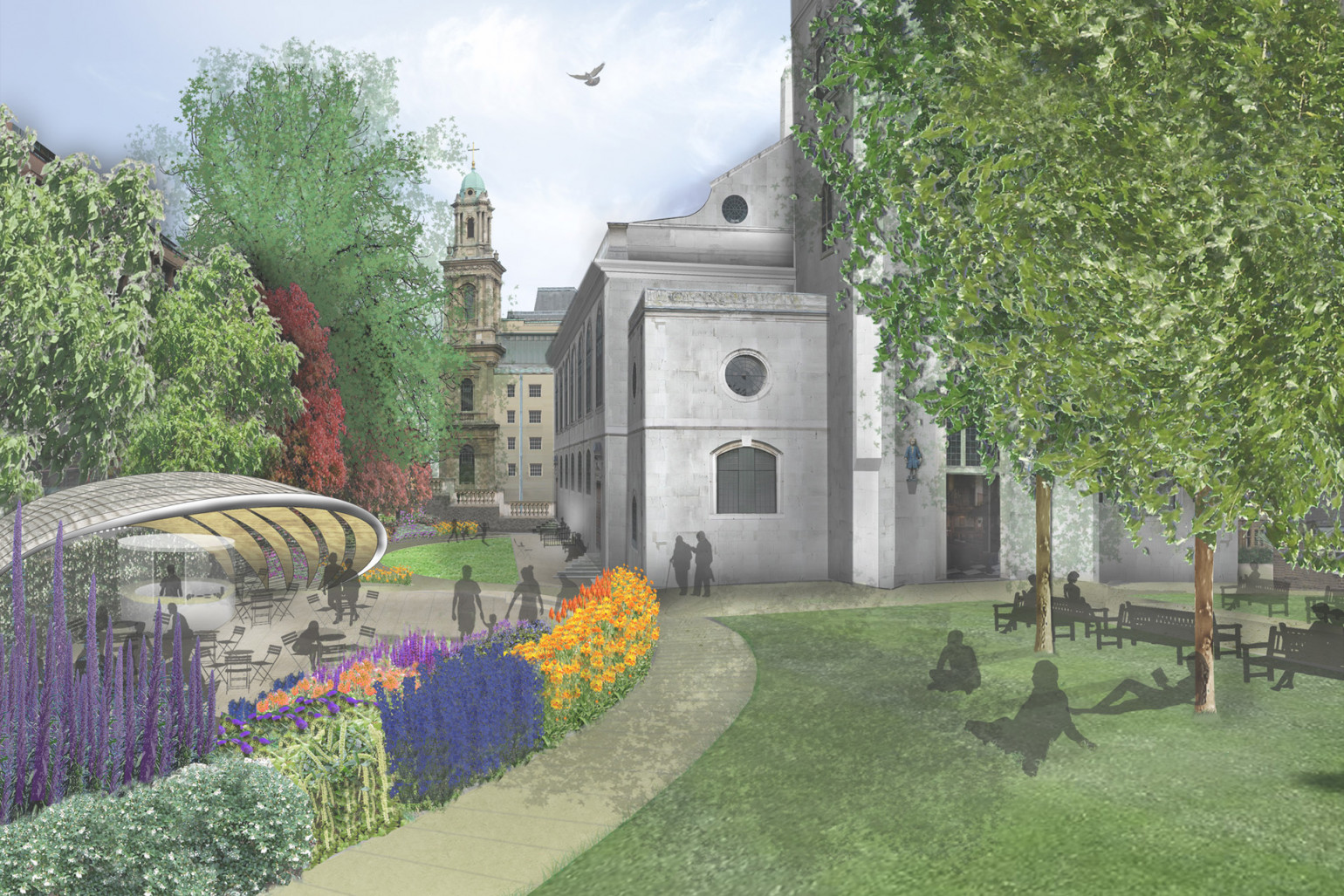 St Andrews Garden & Holborn Circus